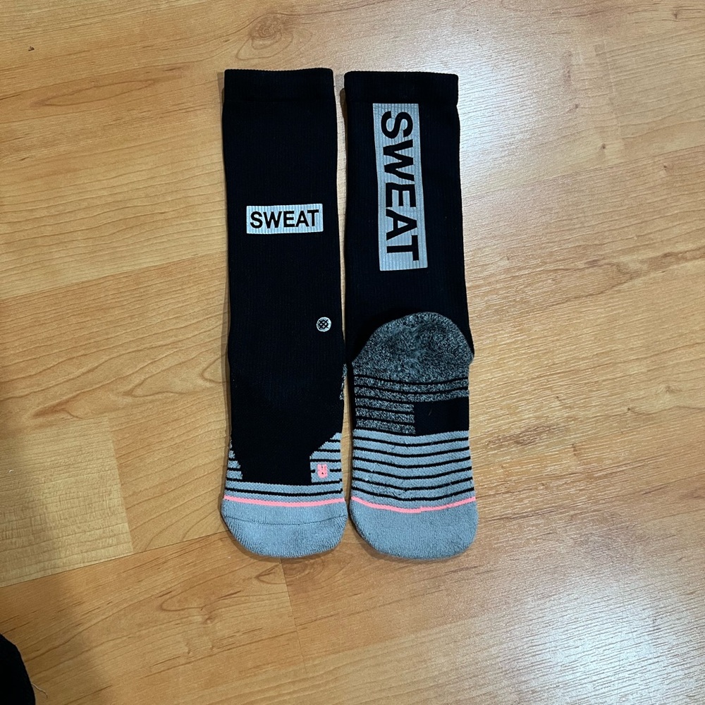 Stance Black and Gray Athletic Cree Socks. Very good condition.